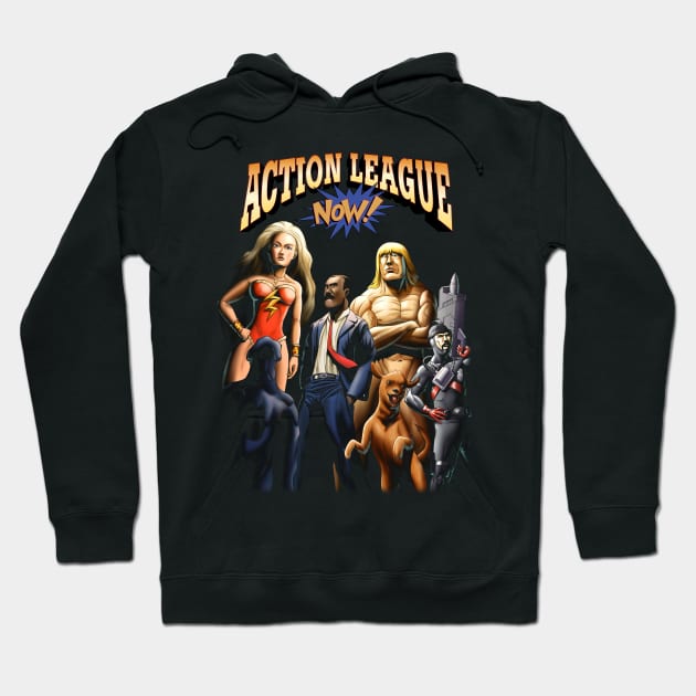 Action League Now Hoodie by GranJefe